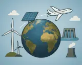 Erneuerbare Energien wie Windkraft und Solarenergie umgeben die Erde. Costa Rica setzt auf grüne Energie.