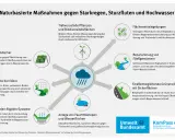 Naturbasierte Maßnahmen gegen Starkregen: Gründächer, Grünkorridore, Feuchtbiotope – alles, was hilft, nicht in my backyard.