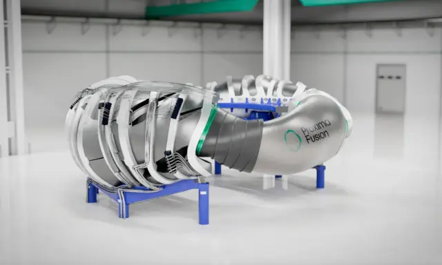 Ein Prototyp für Fusionsenergie von Proxima Fusion, ein Beispiel für innovative Energie Startups.