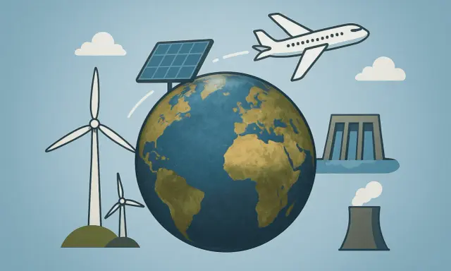 Erneuerbare Energien wie Windkraft und Solarenergie umgeben die Erde. Costa Rica setzt auf grüne Energie.